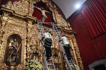 Bajada del Santo Cristo de Telde (Foto TA)